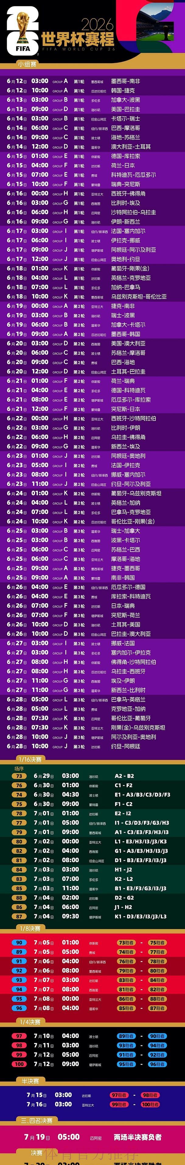 2026世界杯官方直播观看全攻略 2026世界杯官方直播观看全攻略